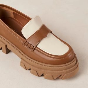 Trailblazer Bicolor - White and Brown Leather